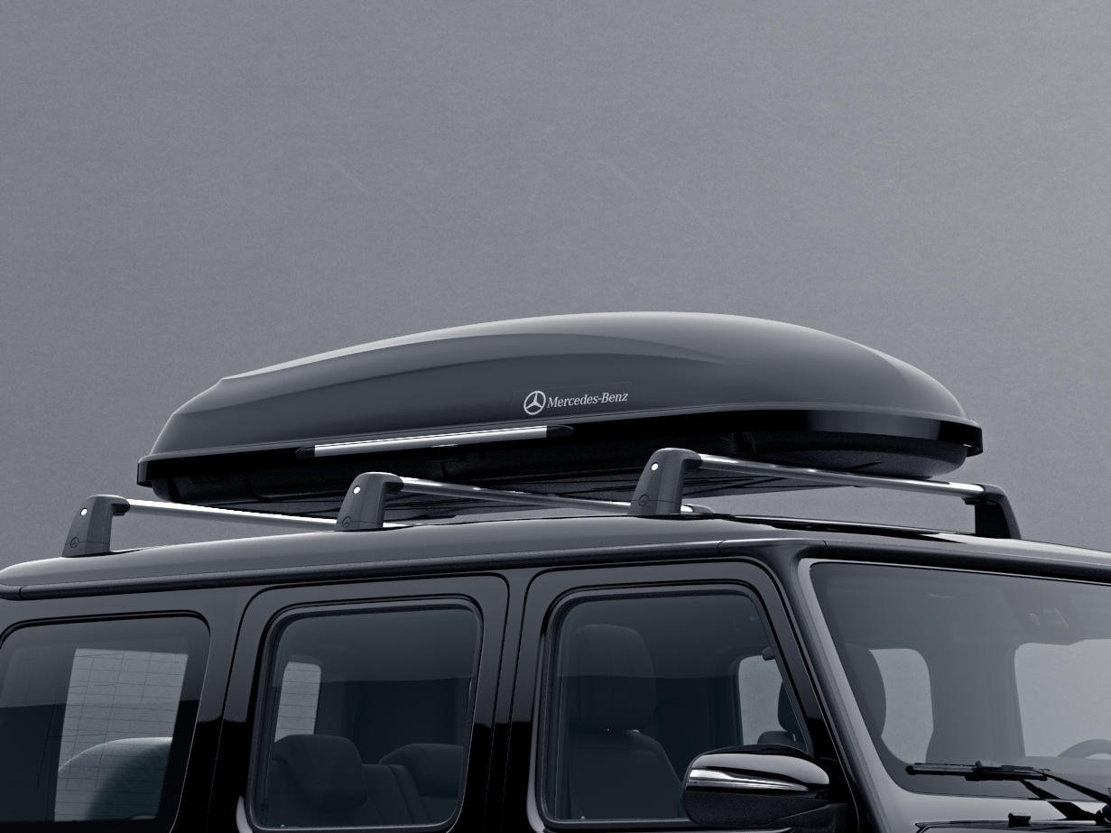 Dachbox auf einem Geländewagen